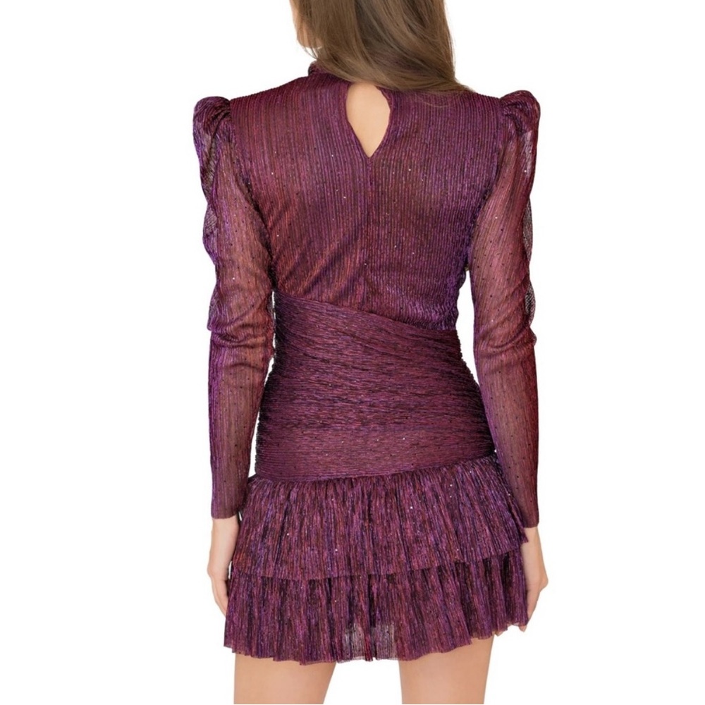 Angela Mini Dress: Sabina Musayev Multi Red size small only worn once